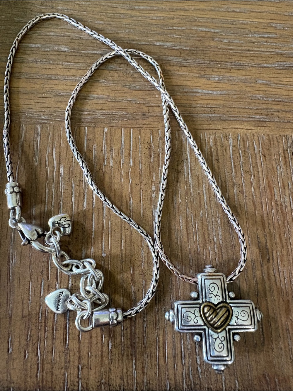 Vintage Brighton Cross Pendant Necklace - 8962 Cherish Loving